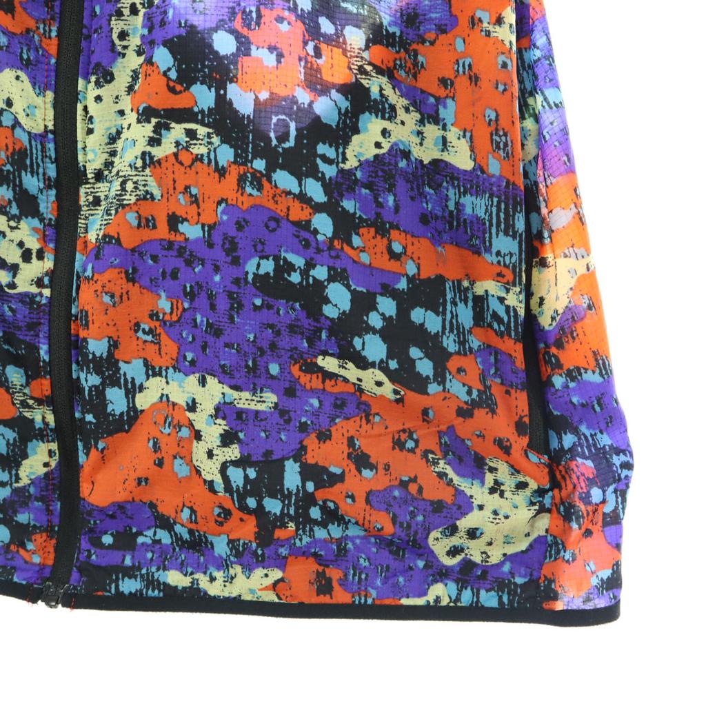 Beauty Products NIKE Multicolor Long Sleeve Nylon Jacket S Blue Hoodie Men's Used