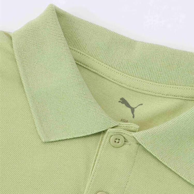 New PUMA ESSPIQUE SS25 Polo Shirt Men's Pistachio Green 690242-37