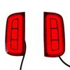 LED-Heckstoßstange und Rückleuchten mit Bremsfunktion für 2016 Honda Civic