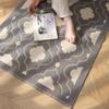 Tapis d'entrée antidérapant américain premium - Tapis résistant à la saleté et à la poussière pour la maison et le couloir