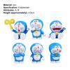 6Pcs/Set Action Figurine Six Styles Colorful Wing Design Anime Doraemon Model Toy for Home