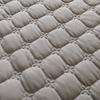 All-inclusive Short Plush Quilted Headboard Cover King Twin Size Lace Bed Head Cover Dustproof Bed Backrest Cover
