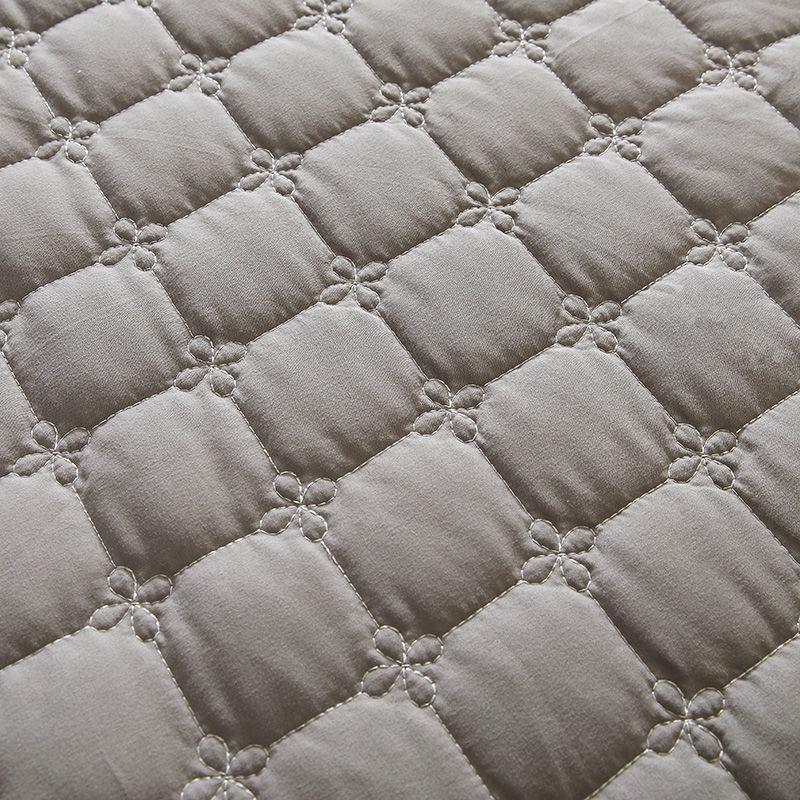 All-inclusive Short Plush Quilted Headboard Cover King Twin Size Lace Bed Head Cover Dustproof Bed Backrest Cover
