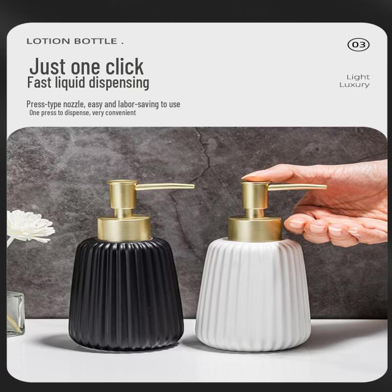 OIMG Minimalist Ceramic Soap Dispenser
