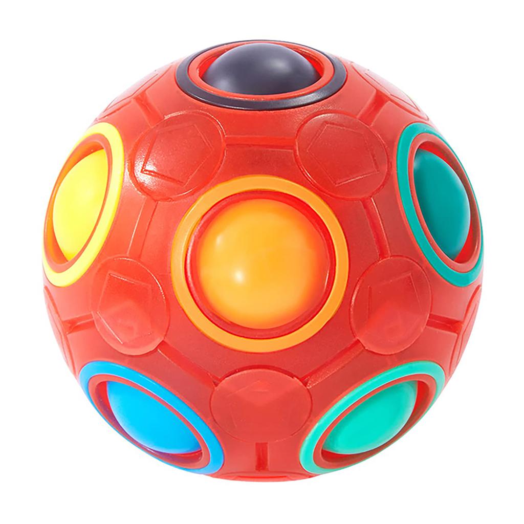 3D Cylinder Magic Bean Puzzle Cube Rotate Slide Gyro Fidget Toy Spinner Ball Anti Stress Fingertips Iq Games For Kid Adult
