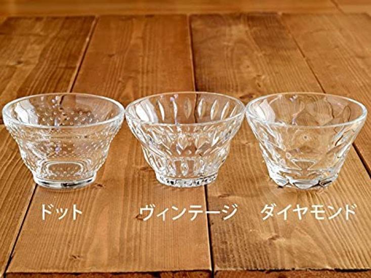 Tableware East Shine Glass Dessert Small Dinnerware Set Cup, 200cc, Bowl,