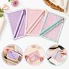 Portable Mesh Storage Bag Wide Opening Zipper Organizer Bag New Mesh Storage Pouch Charger Storage