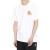Converse T Shirts Men's White Crew Neck Moderate Straight Fit 10019896-102