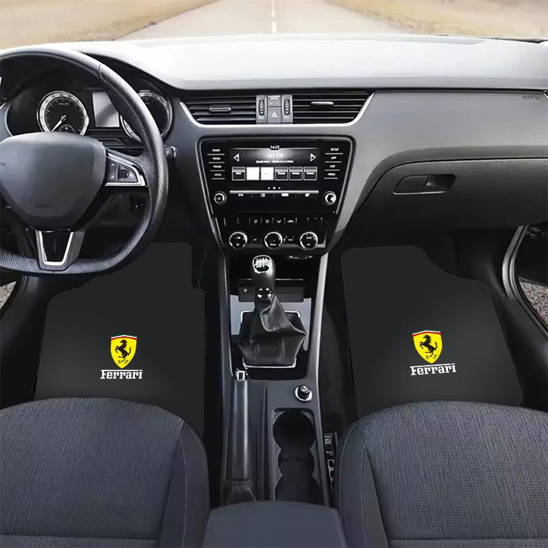 Car Floor Mats Front Rear Carpet Anti-slip Protection Pad For Ferrari 308 GT4 328 GTB GTS F355 Modena F430 458ltalia 488 Tributo