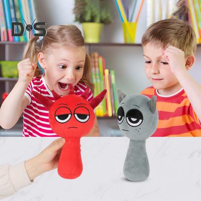 Horror Game Plush Doll Soft Stuffed Figure Toy for Boys Girls Cute Kids Cuddly Toy for Encourages Imaginative Play