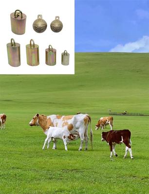 Bauernhof Kupferglocke für Haustier Hundehalsband Anti-Verlust Halskette Bronze Klingelglocken für Kuh Schaf Pferde Geflügel Tier Welpen Zubehör