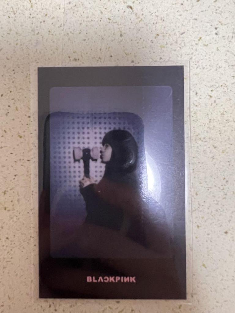 [USED] BLACKPINK Lisa Light Stick Bonus Trading Card