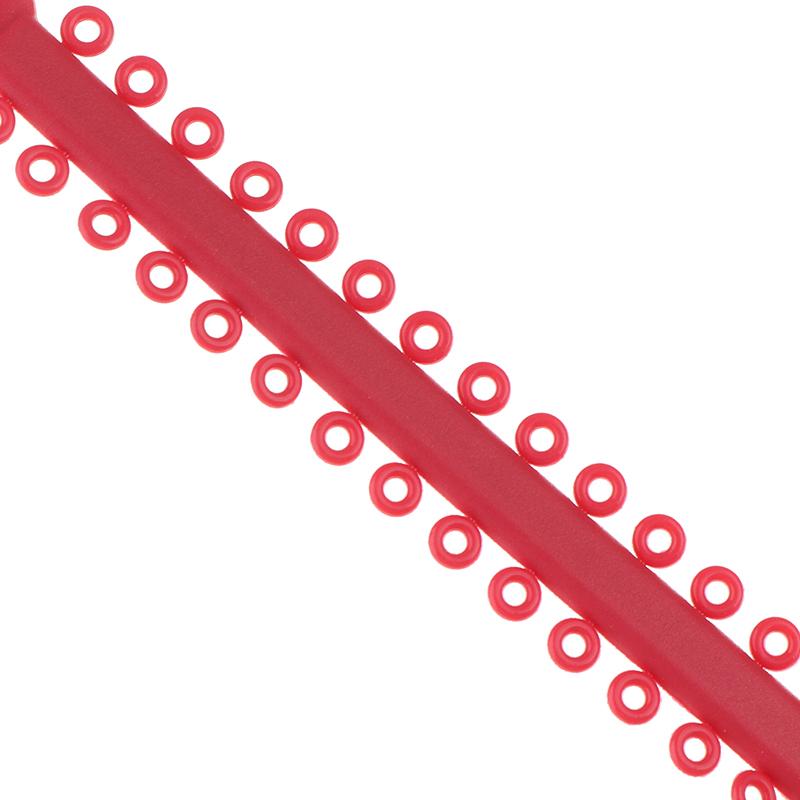 20 Stick Dental Elastic Ligature Ties Bands For Dentist Braces Multicolour Long-Style Dental Treatment Material
