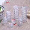 Multi-Layer Plastic Boxes Travel Cream Sorting Packing Transparent Split Bottles Portable Ring Storage Case Mini Finishing Organ