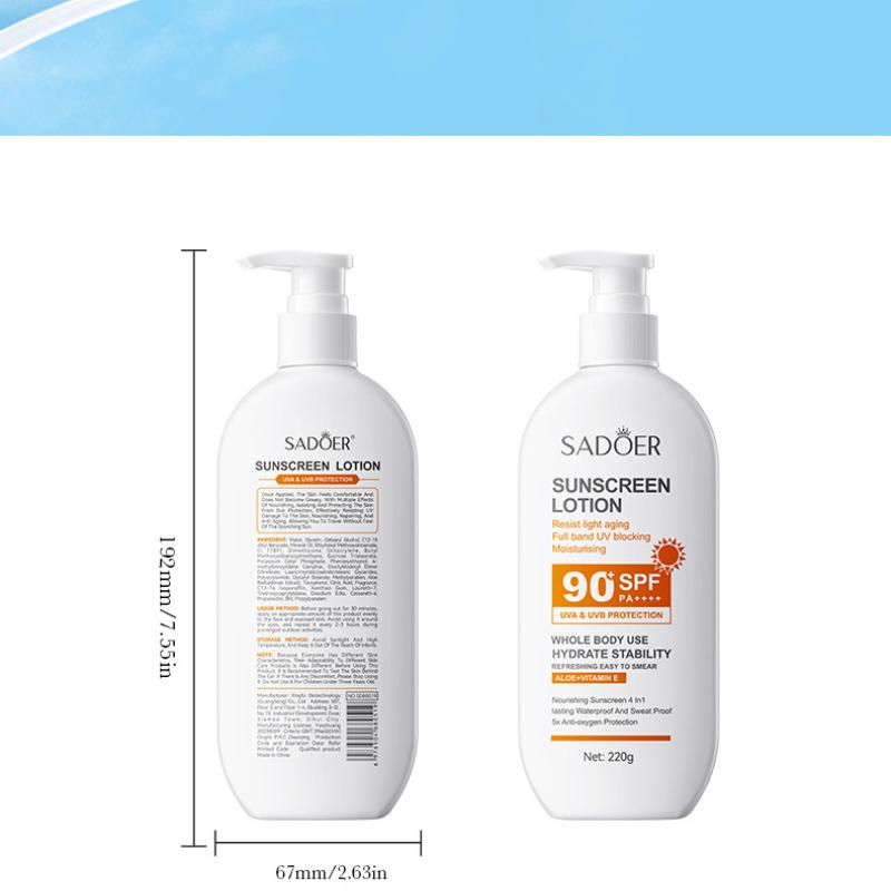 Sunscreen SADOER Clear Anti-Light Old Refreshing Anti-UV Sunscreen