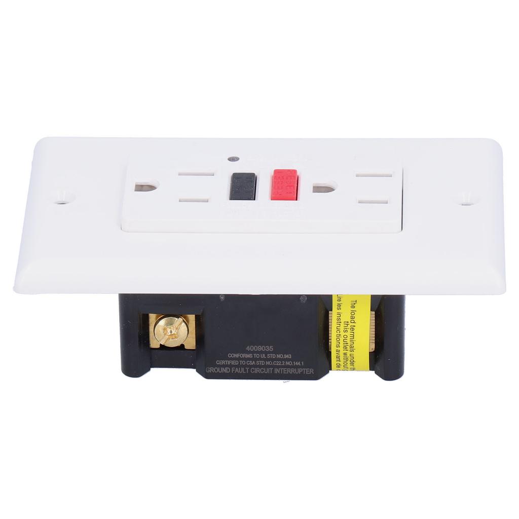 Wall Outlet  GFCI Smart Ground Fault Leakage  Socket Switch AC120V LD‑3003