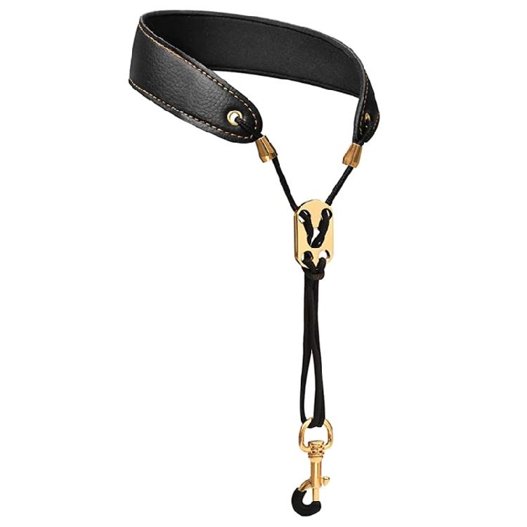 

Shoulder Harness Padded Sax Neck Strap for Sax Players Length Adjustable чорний
