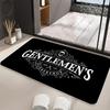 Barber Shop Sign Floor Mat Graphic Printed Flannel Doormats for Bathroom Kitchen Entrance Carpet Home Decor