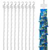 Plastic Snack Hanging Strips Store Hang Snacks Display Hanger With Hooks Supermarket Shelf Useful Shop Merchandising Clip Strip