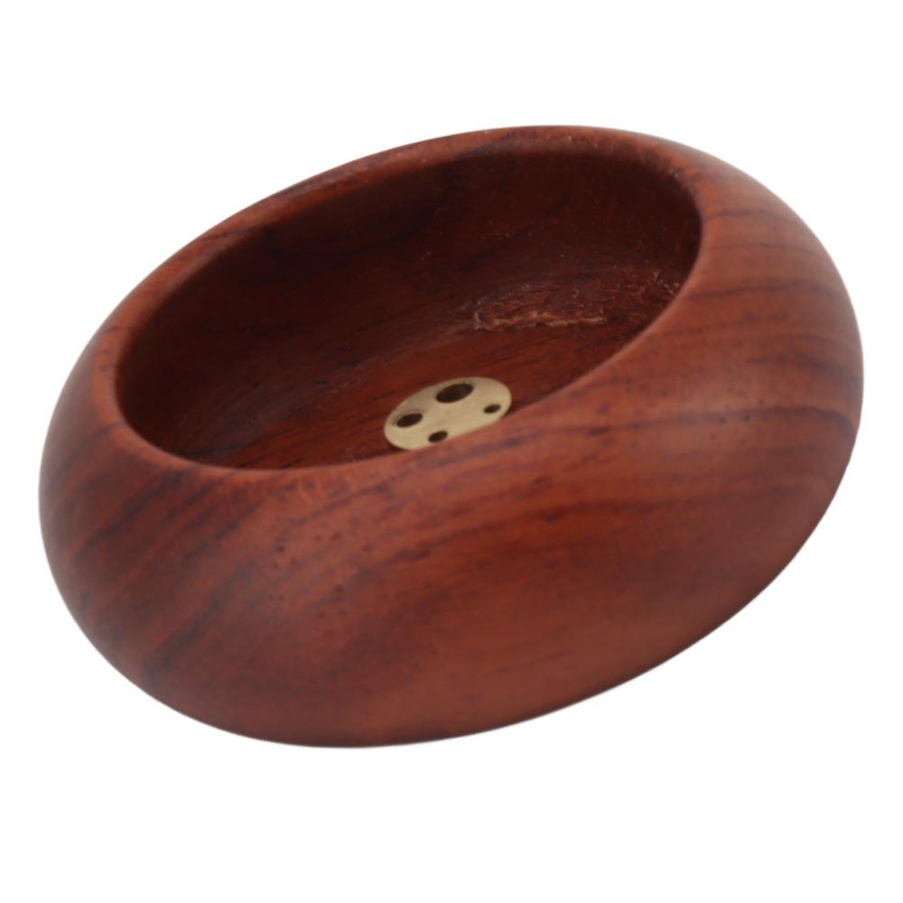 Decorative Solid Wood Incense Burner Mini Multi-hole Mini Censer Small Pure Copper Aromatherapy Burner Incense Burning