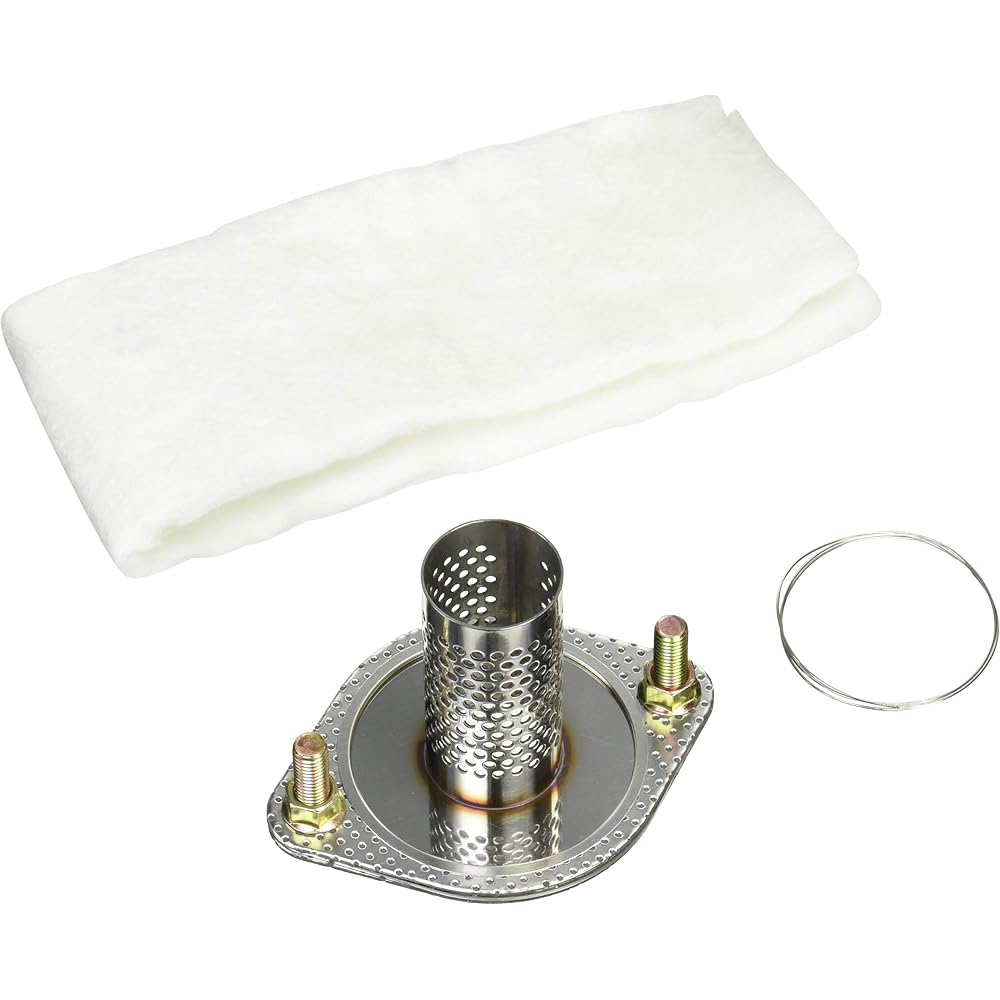 fortune JDM Stainless Steel Perforated Flange Silencer, Mid-pipe diameter 70-80mm, JFS-P7080