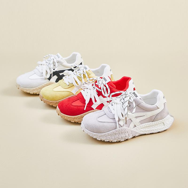 New Forrest Gump Shoes for Women In Summer Students' Sports and Leisure Mesh Breathable and Enhancing Height