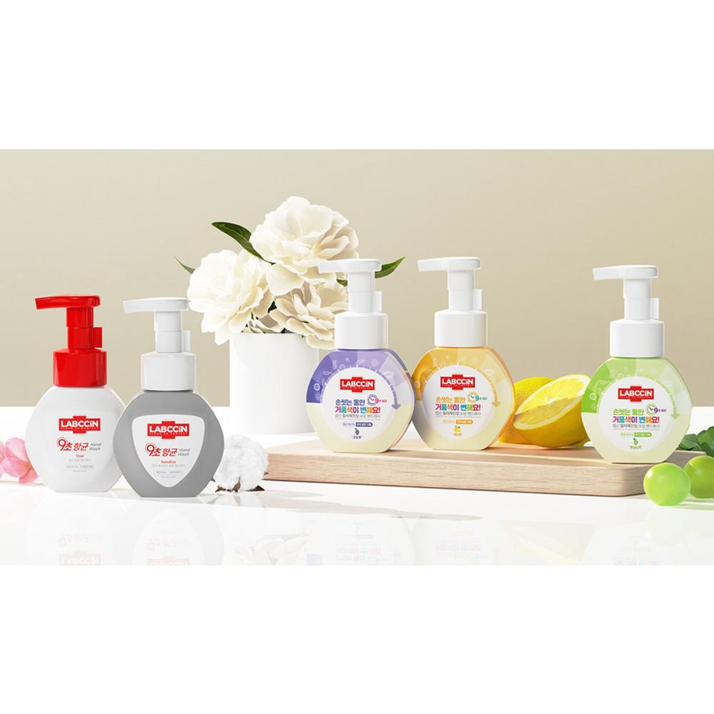 Savon moussant pour les mains Rapsin Sensitive, parfum aux herbes, 500 ml, 4 pièces