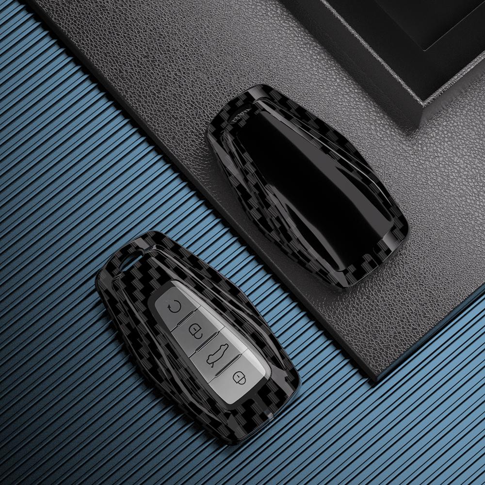 Zinklegierung Fernbedienung Auto Schlüsselhülle Abdeckung Fob für Geely Coolray 2024 X6 Emgrand Global Hawk GX7 Monjaro Zubehör