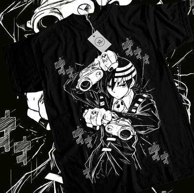 Death The Kid Soul Eater TShirt Anime Shinigami Grim Reaper TShirt