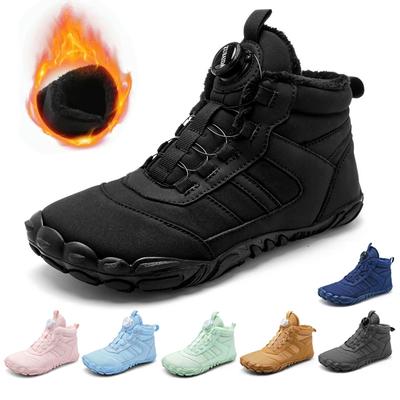 New Parent-child Barefoot Snow Boots | Boys/girls Winter Warm Sports Shoes | Men and Women Outdoor Warm Camping Hiking Boots