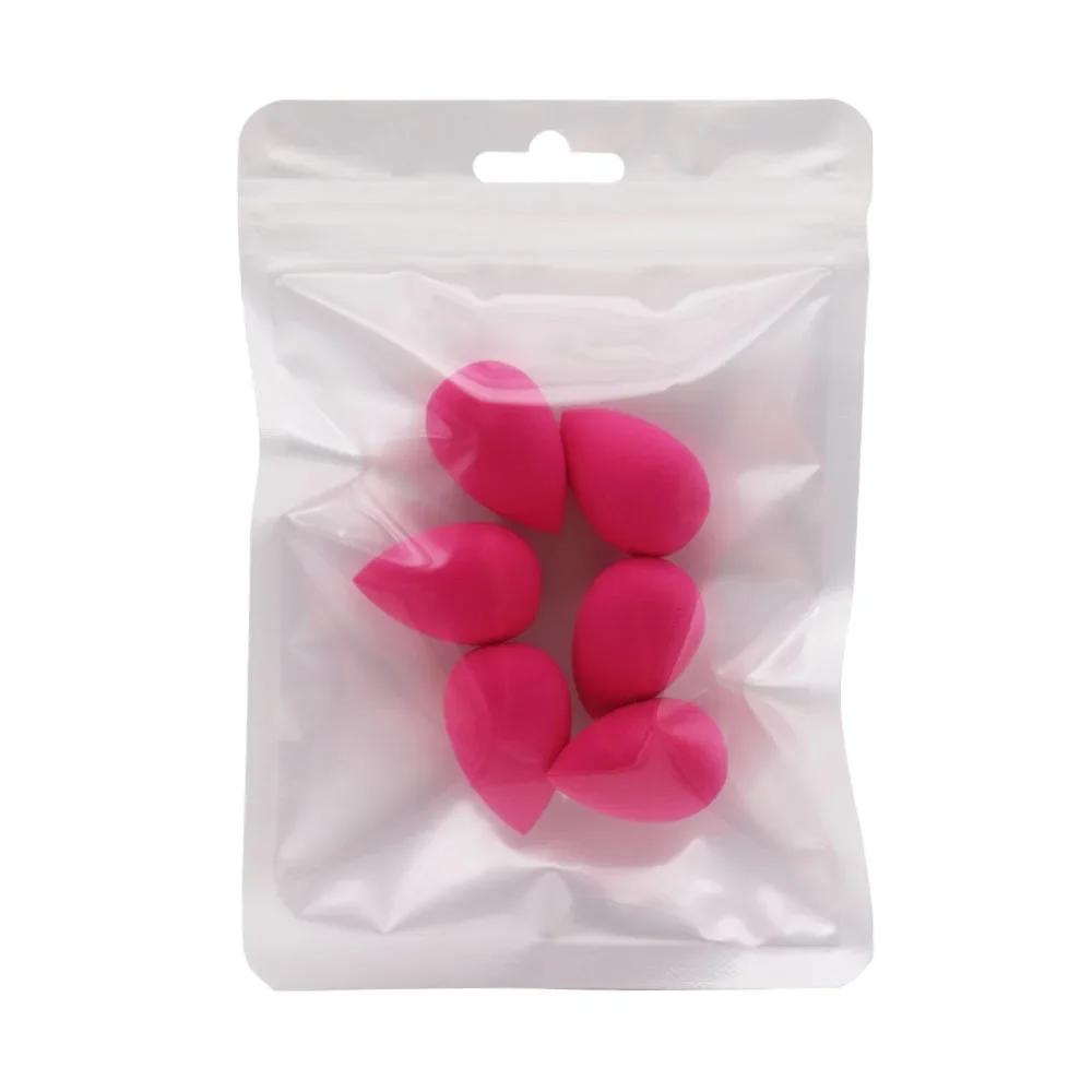 

6/7 шт. Мини-спонж для макияжа, влажный и сухой, мягкий, для пудры, для теней, консилера, блендер для макияжа, инструмент с коробкой, аксессуары для макияжа