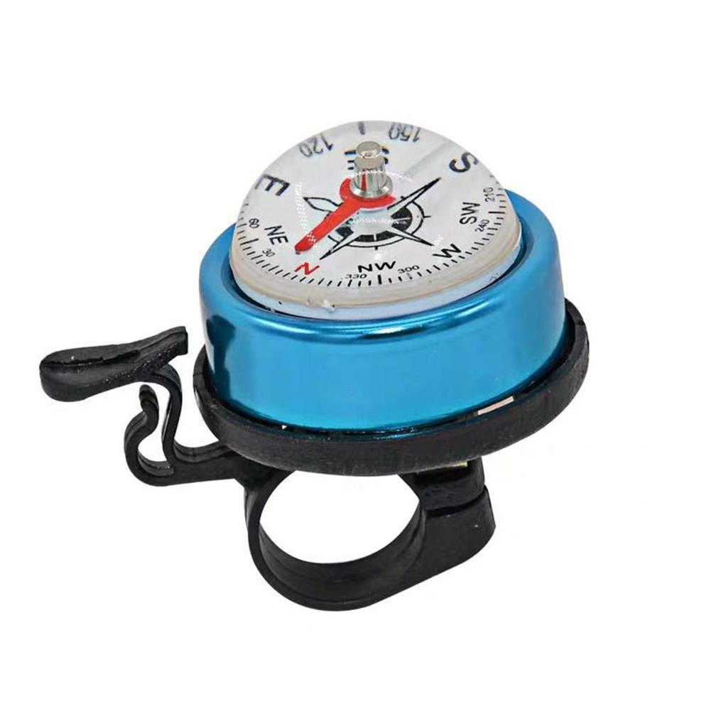 Aluminum Alloy Bicycle Compass Horn Bike Bell Cycling Accessories