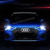 6s Car LED Front Grille Logo Lamp Static White Light 249 273 285mm For 6s A3 A4 A5 A6 A7 A8 S3 S4 S5 S6 S7 Q3 Q5 Q7 TTs6