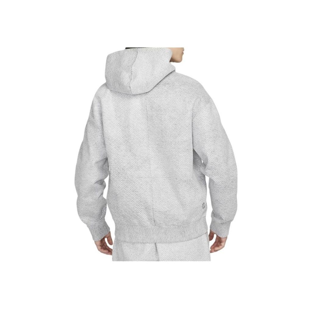 Nike Solid Color Hooded Pullover Long Sleeve Sweatshirt Men tops Light-Gray FB7519-077