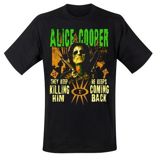Alice Cooper Men s Graveyard T-Shirt, Black, Small S