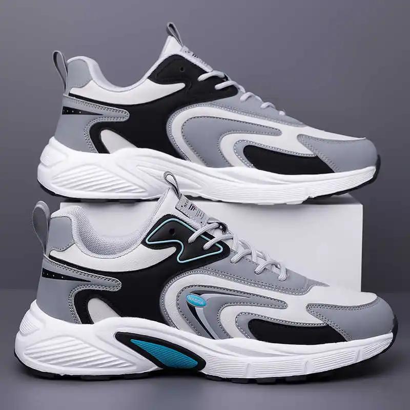Fashion With Lacing Thick Heeled Green Basketball Shoes Casual Teniz Men's Branded Sneakers Sports Teniz Latest Krasofka Low Prices