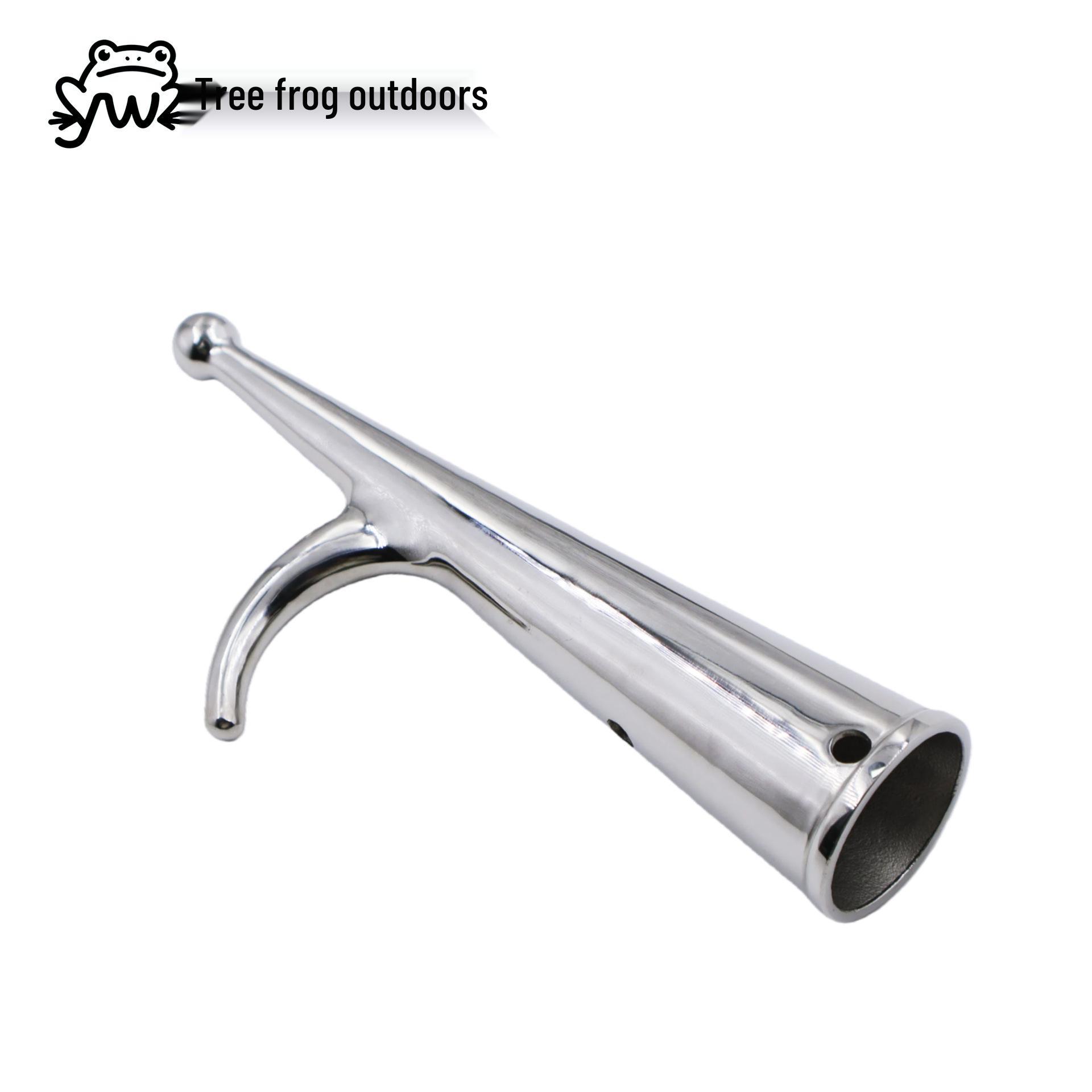 316 Stainless Steel Flagpole Support Head for Boat, Yacht, and Lifeboat 28mm
