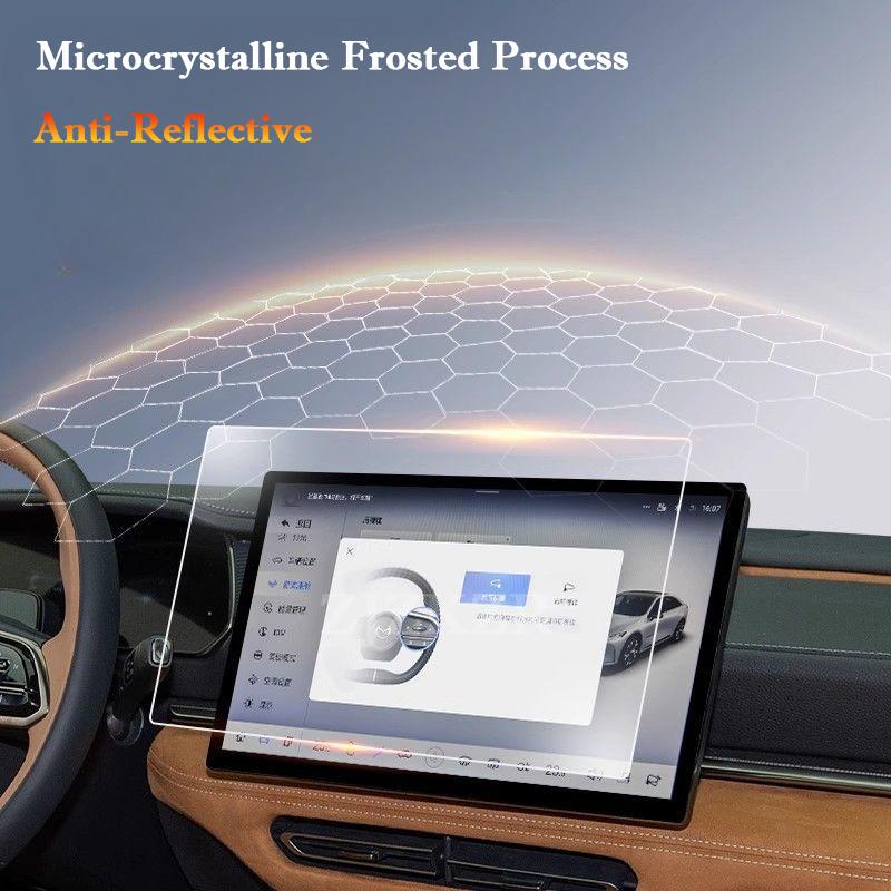 For Mazda EZ-6 EZ6 2024 2025 Tempered Glass Screen Protector Film Car Infotainment Radio GPS Navigation Dashboard Accessories