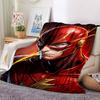 1pc Flash superhero Blanket Lightweight Flannel Throw For Sofa, Bed, Travel, Livingroom, Office, Couch, Chair, And Bed