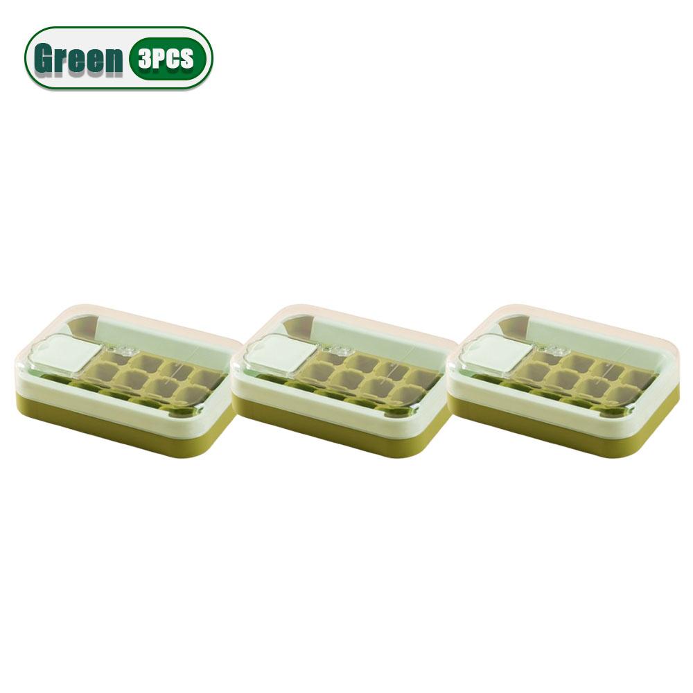1-10PCS New Ice Box with Lid for Home Use Food Grade Large Capacity Ice Cube Mould Homemade Press Ice Lattice Ice Storage Box