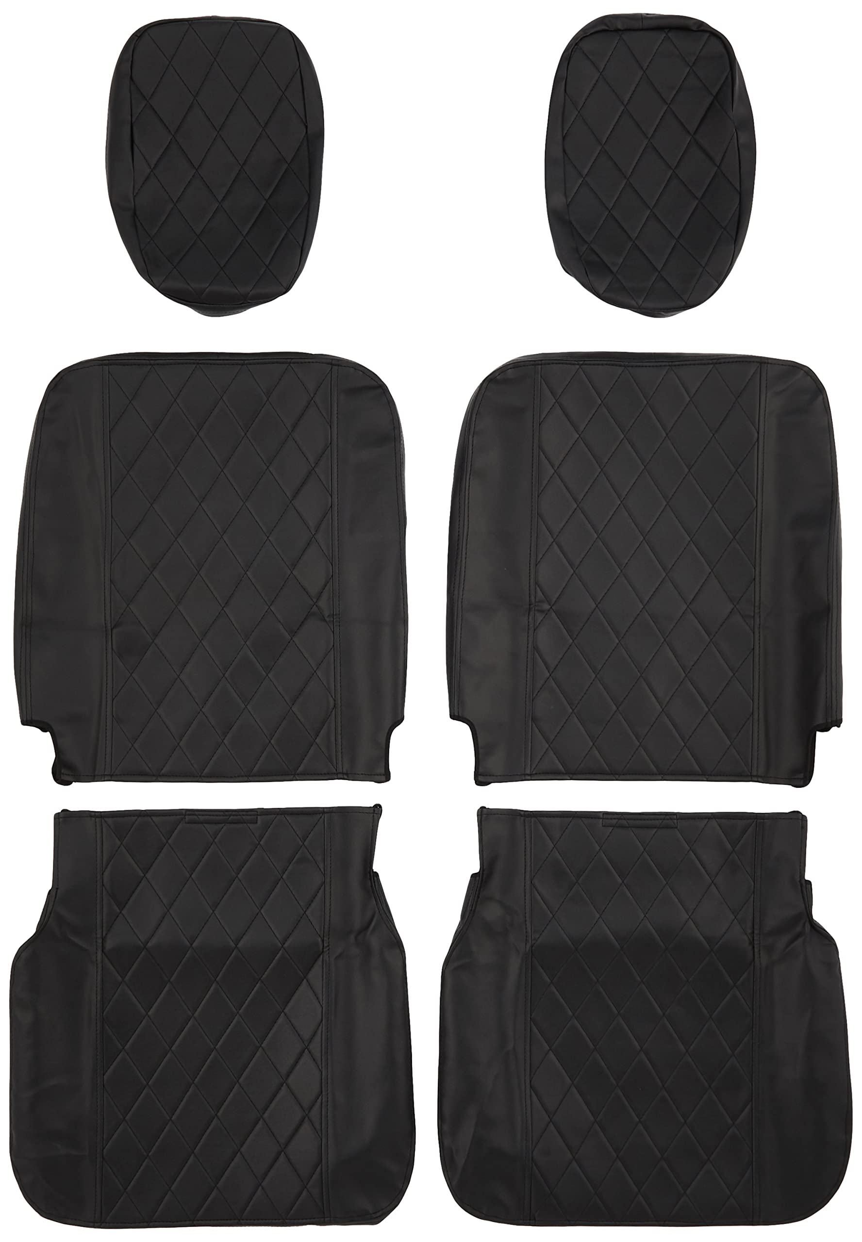 

BONFORM Vehicle Specific Seat Cover Diamond Quilt Daihatsu Hijet 14 Black 4368-08BK чорний