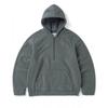 Thisisneverthat Hooded Fleece Half Zip Pullover Slate