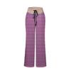 Bequeme Pyjamahose für Damen, lässige Mode, bedruckt, mit Kordelzug, weites Bein