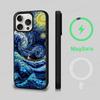 Art Van Gogh Starry Sunflower Phone Case Magnetic Case For IPhone 16 14 13 12 11 15 Pro Max Plus For Magsafe Wireless Charge