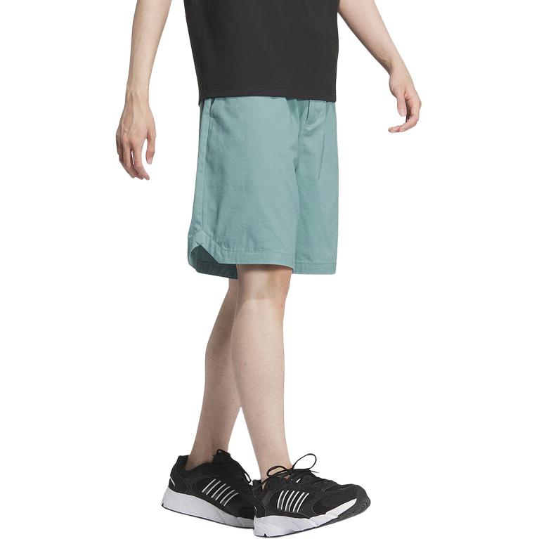 Adidas Soft And Comfortable Sports Digital Print Casual Shorts Men Shorts Mint-Blue JN9479