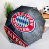 Munich FC Crest Printed Automatic Umbrella, 8-Frame for Travel, Camping, Casual Umbrella, Essential Gift for for Family and Friends