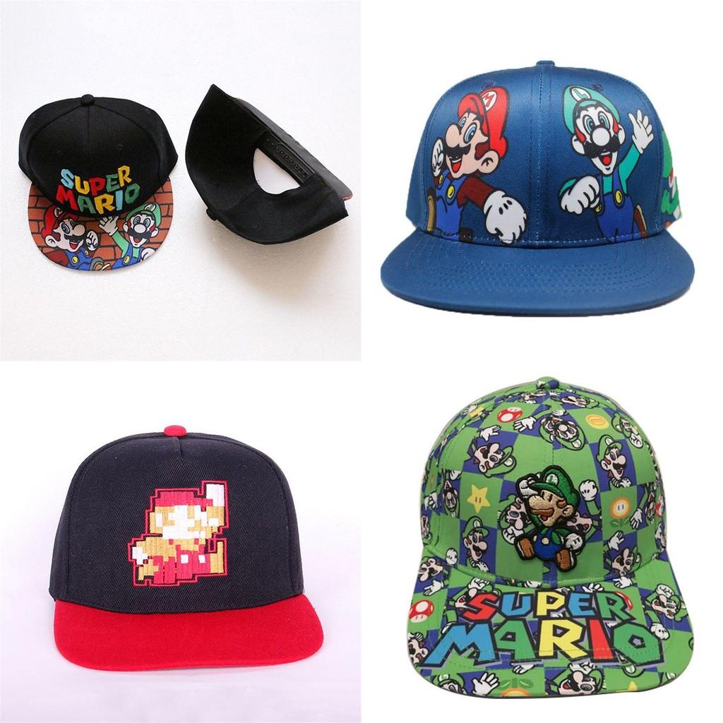 Elegante Boné Trucker de Beisebol Super Mario Luigi com Ajuste Regulável para Todos