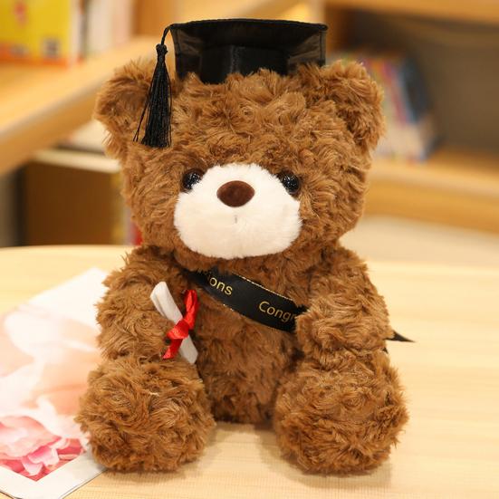 Personalized Graduation Gifts 2026 for Her, 7-Inch Teddy Bear, Soft Plush Graduation Mascot for College High School, Grade Graduation Gifts