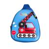 Engineering Cute Vehicle Pattern Shoulder Crossbody Chest Bag Kids Gift Outdoor