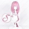 Elysia Cosplay Wig 80cm/110cm Long Pink Mixed Color Wigs Heat Resistant Synthetic Hair Halloween Party Role Play Wigs